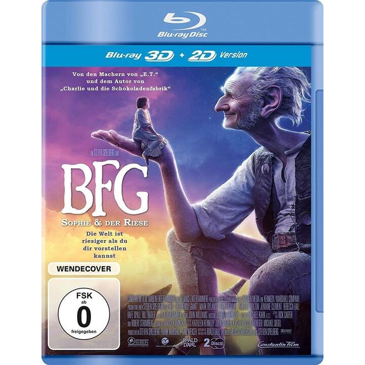 BFG (2016) - Sophie & Der Riese (Blu-ray