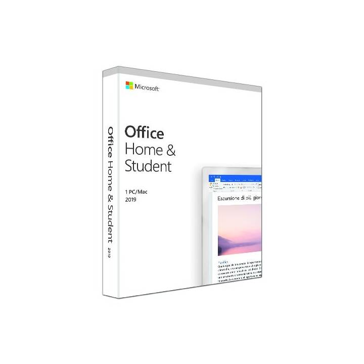 Office Home & Student 2019 (Vollversion, 1x, Italienisch)