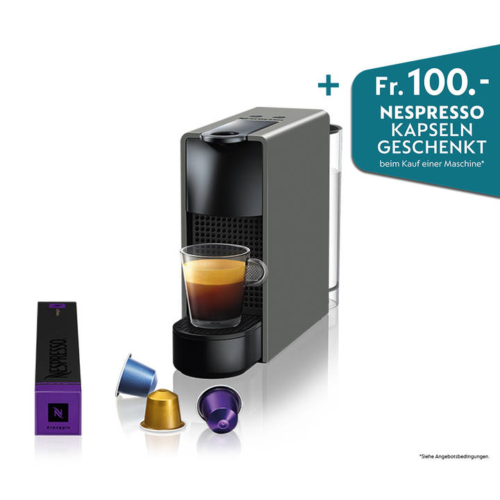 KRUPS Nespresso Essenza Mini Intense Grey Interdiscount