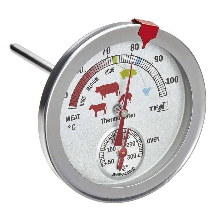 TFA Bratenthermometer (Garraumtemperatur, 300 ˚C)