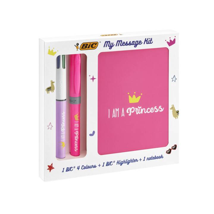 Kugelschreiber My Message Kit Princess Pink , Mehrfarbig