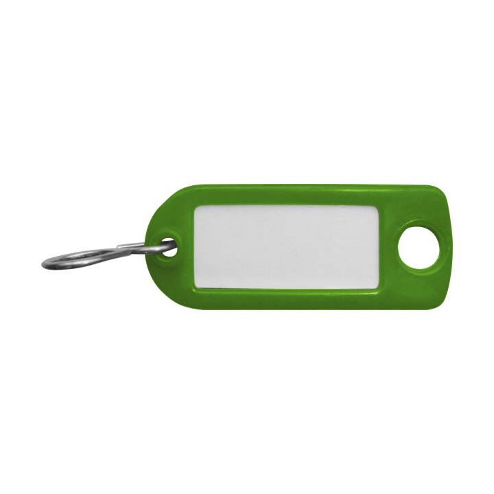 Schlüsselanhänger, Grün, 100 Stk.