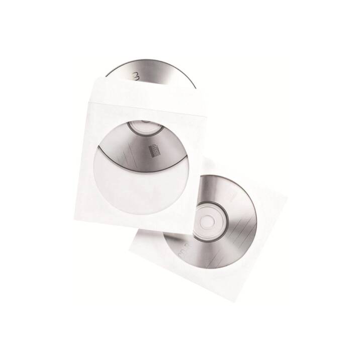 90691 Notebook-Hülle 1Disks Transparent, Weiß