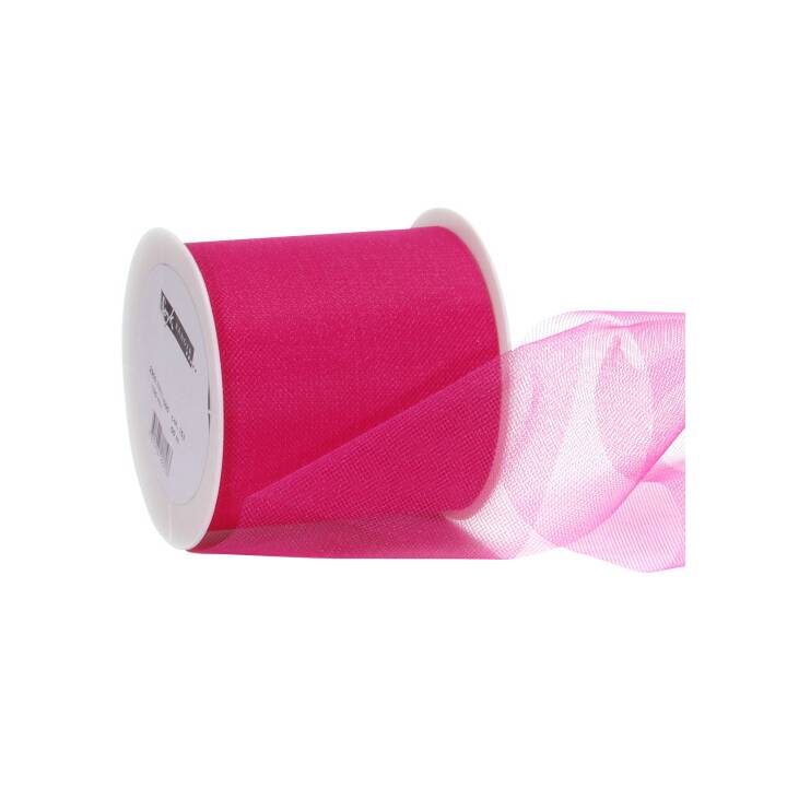 Band Tüll 10cmx50m pink