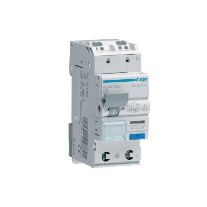 HAGER ADS916QC Leitungsschutzschalter