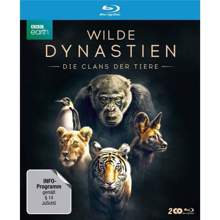 Wilde Dynastien - Die Clans der Tiere (DE, EN, 2 Blu-rays)
