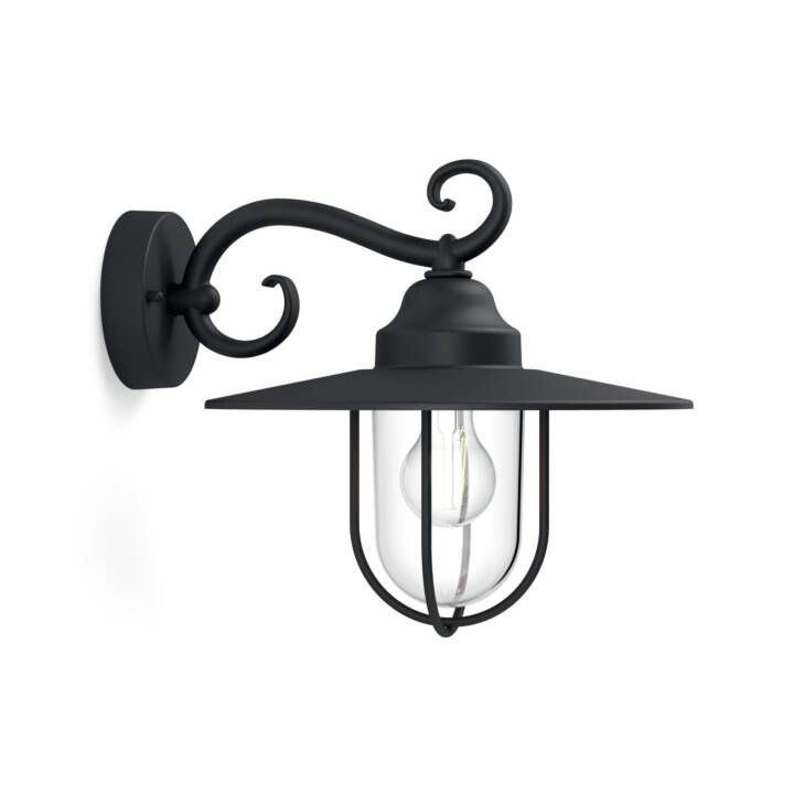 myGarden Pasture Wandleuchte (E27, 60.0 W, Schwarz)