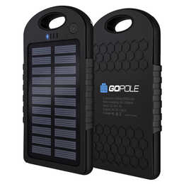 GOPOLE USB Power Bank+Solar Ladegerät