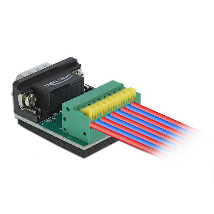 Adapter (Terminalblock, D-Sub, 9-polig, 0 m)