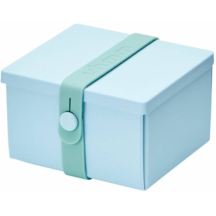 Lunchbox No2 Blau mit Mint-Strap