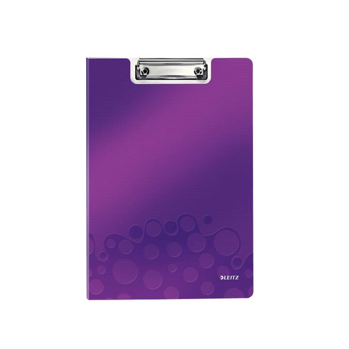 Klemmmappe WOW A4 violett metallic