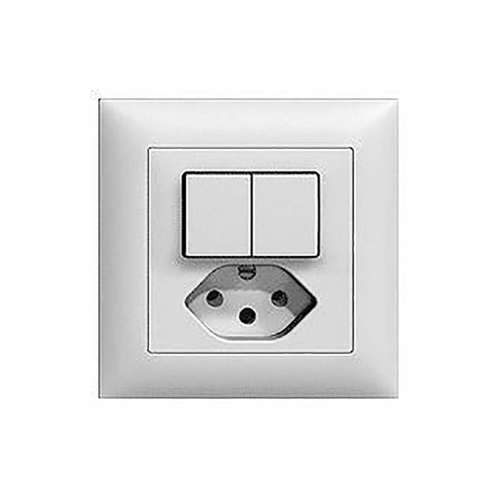 Schalter-Dose Kombination (10 A, 250 V)