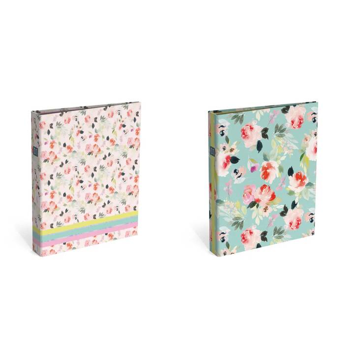 Ringbuch (A4, 8 cm, Mehrfarbig)