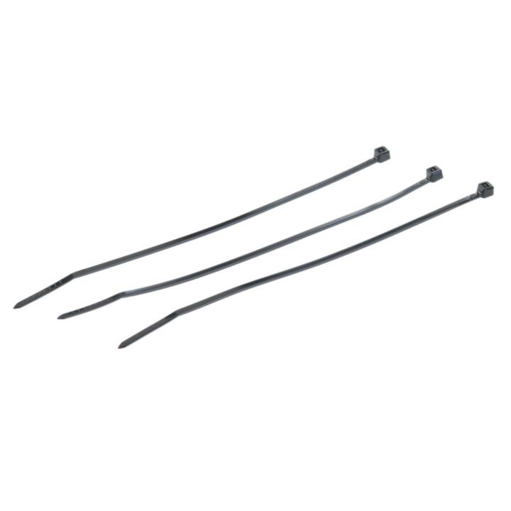 VR-TECHNICS Kabelbinder Schwarz 140 mm x 2.5 mm