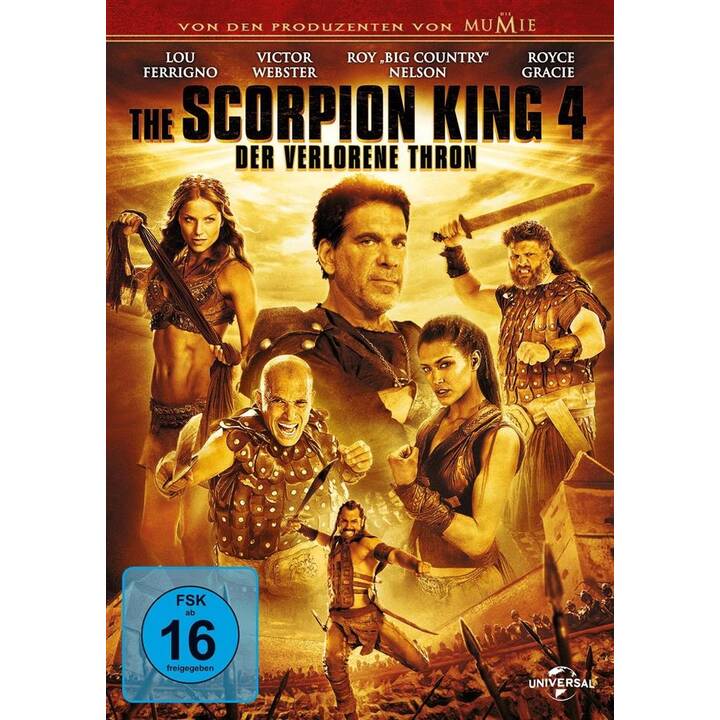 The Scorpion King 4 - Der verlorene Thron (ES, IT, DE, EN, FR)