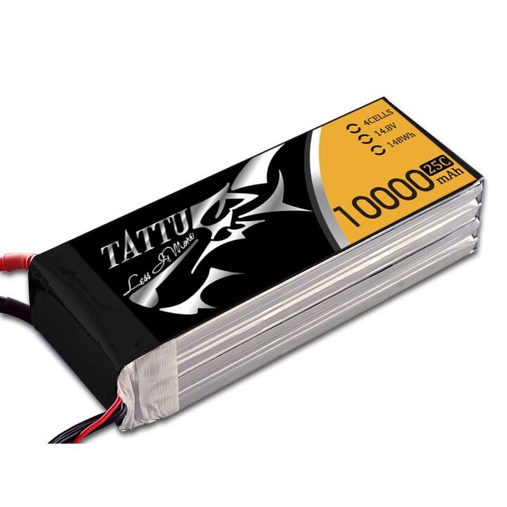 TATTU Akku (LiPo, 10000 mAh, 14.8 V)