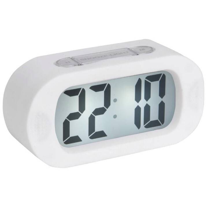 Klassischer Wecker (Weiss)