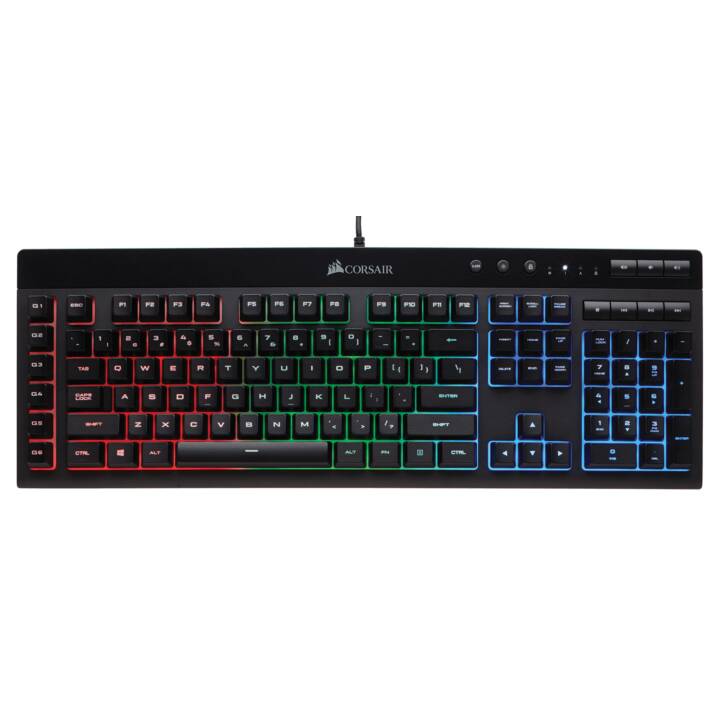 Gaming K55 RGB (USB, Schweiz, Kabel)