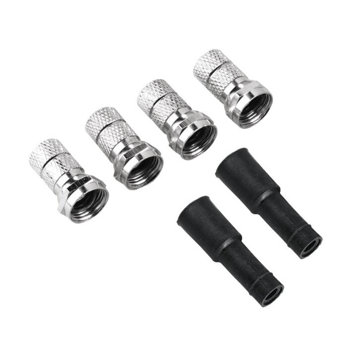 SAT-Anschluss-Set Twin-LNB, 6-teilig