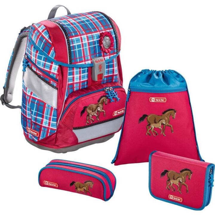 Schulrucksack-Set 2-in-1 Horse Family
