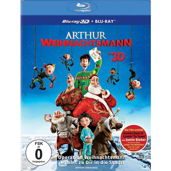Arthur Weihnachtsmann (2011) - (Blu-ray