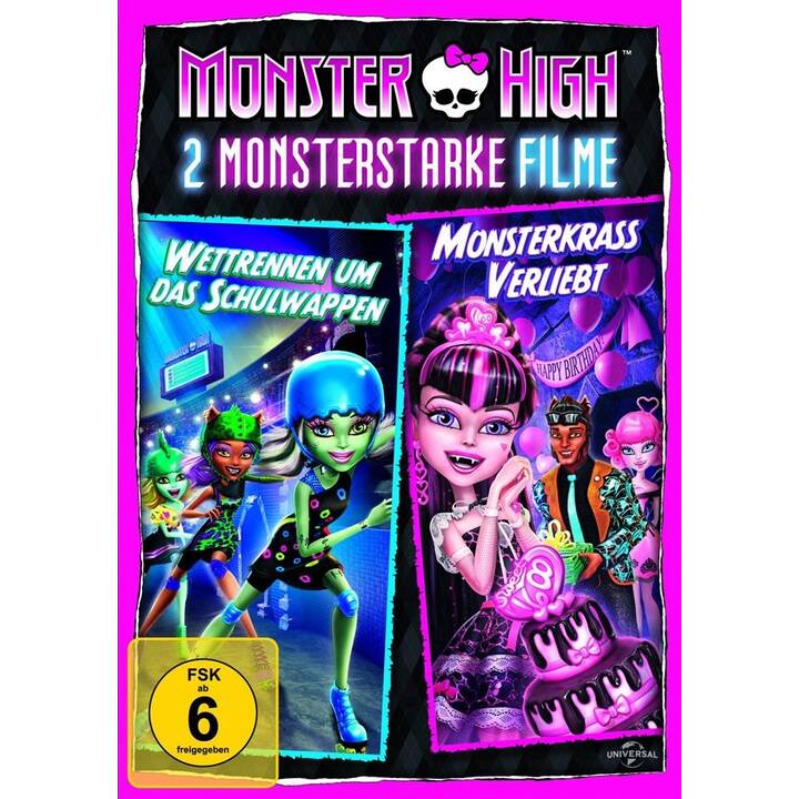 Monster High - Wettrennen um das Schulwappen / Monsterkrass verliebt (PT, GR, TR, DE, EN)