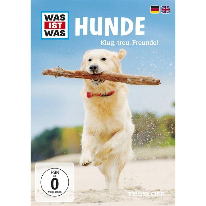 Was ist Was - Hunde - Klug, treu, Freunde! (DE, EN)