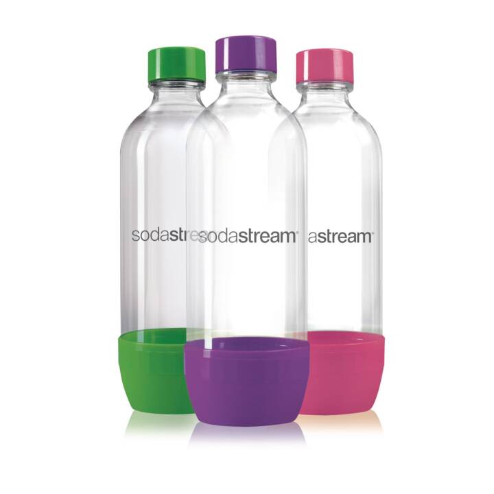 SODASTREAM Kunststoff-Flasche Trio (1 l, 3 Stück)