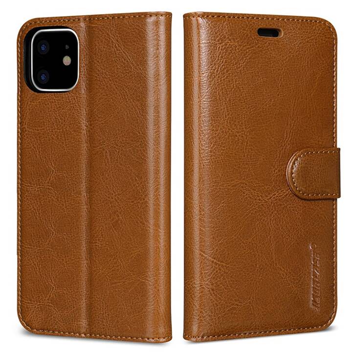EG Ledertasche für iPhone 11 6.1" - braun