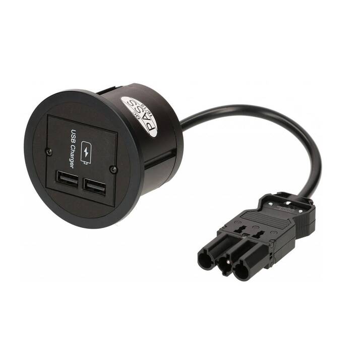 Anschlussdose (USB Typ A, 2.4 A, 5 V)