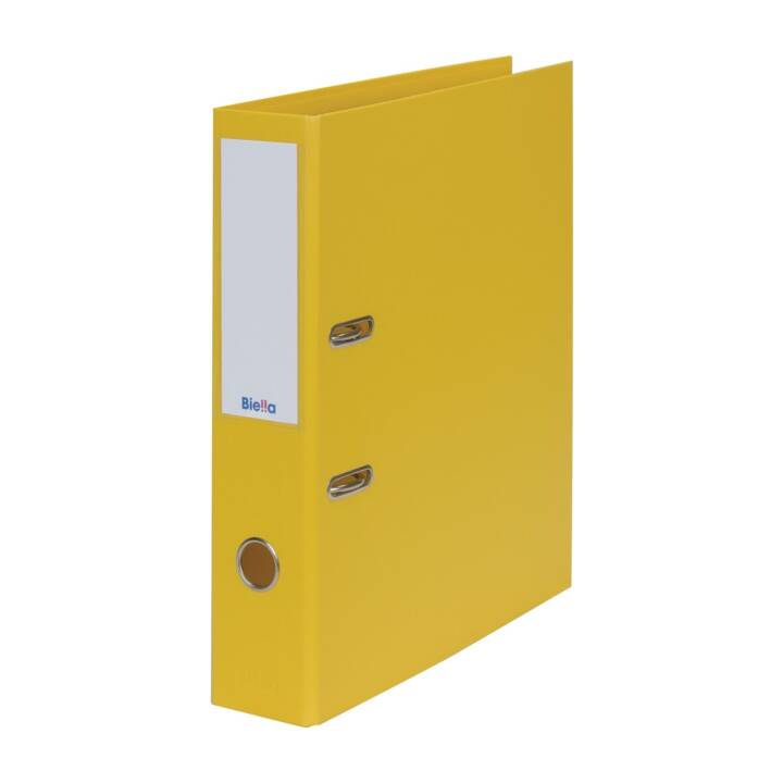 Ordner Recycolor 7 cm Gelb
