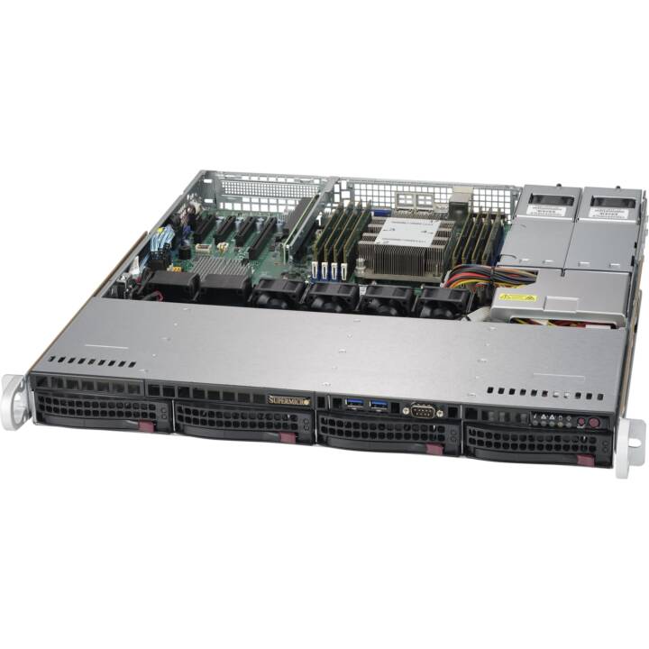 SuperServer 5019P-MR - Rack-Montage - keine CPU - 0 GB - 0 GB