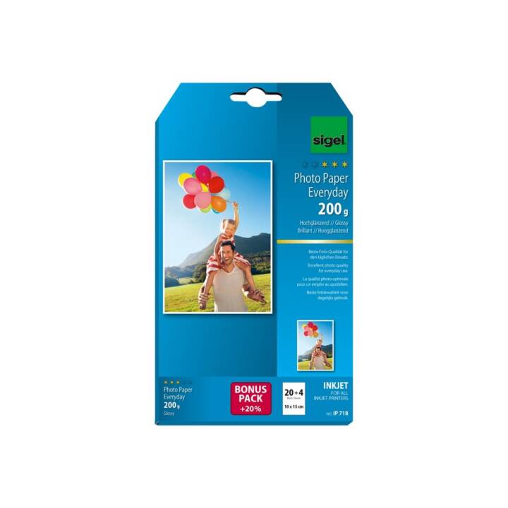 Fotopapier ( 100 x 150 mm, 24 Stück)