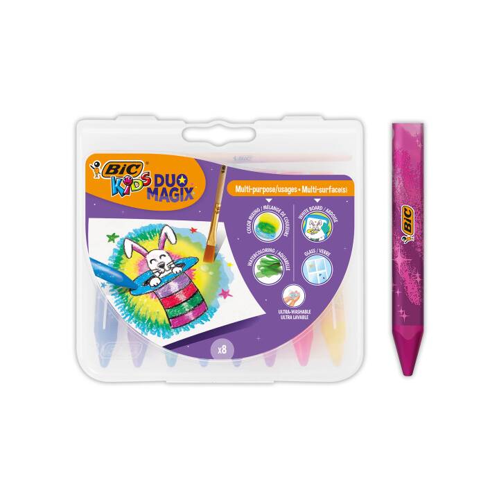 Wachsmalstifte Duo Magix (8 Stück)