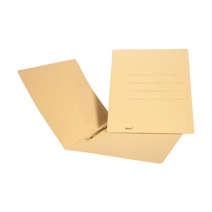 Einlagemappen A4, Gelb, 50 Stk.