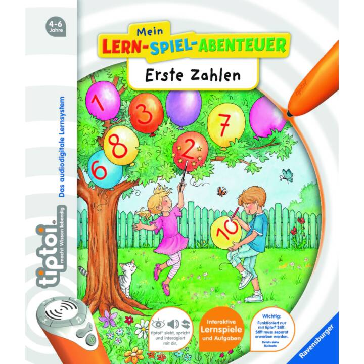 Mein Lern-Spiel-Abenteuer - Erste Zahlen Lernbuch (DE)