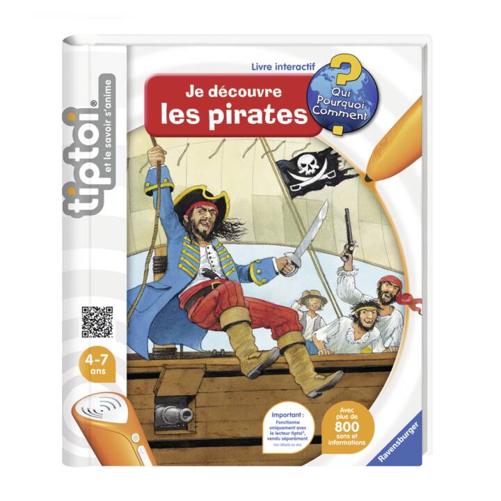 Je découvre les Pirates Lernbuch (FR)