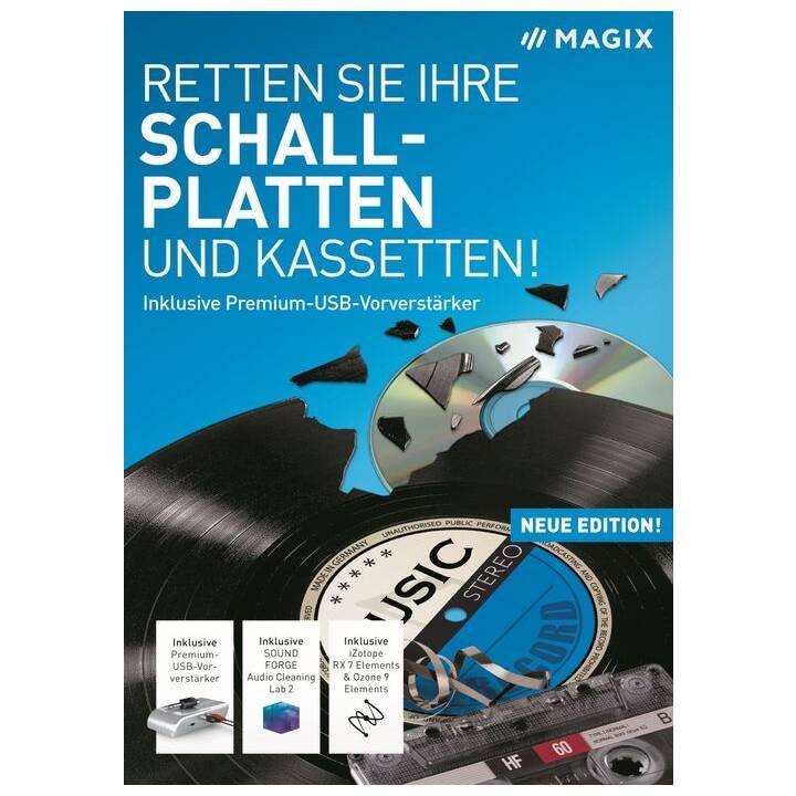 ENTERTAINMENT Retten Sie Ihre Schallplatten und Kassetten 2021 (Vollversion, Deutsch)