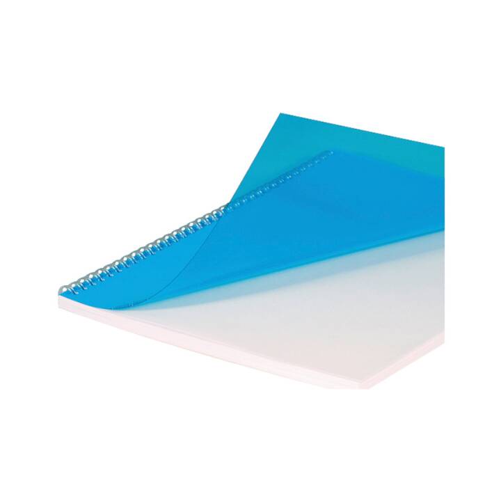 Umschlagdeckel, A4, 0.8 mm, Blue, 100 Stück