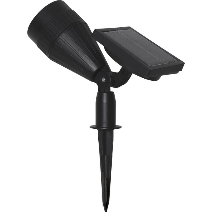 Powerspot Gartenleuchte (LED, 0.06 W, Schwarz)