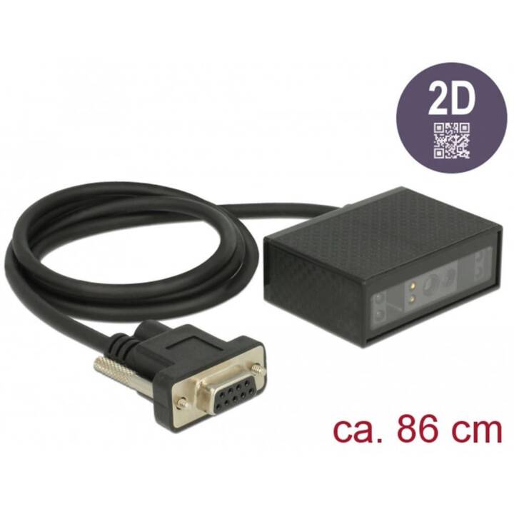 90287 1D / 2D Barcodescanner (Schwarz)