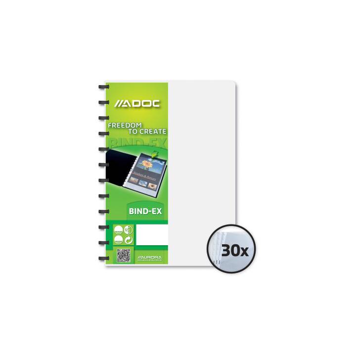 Sichtbuch A4 transparent