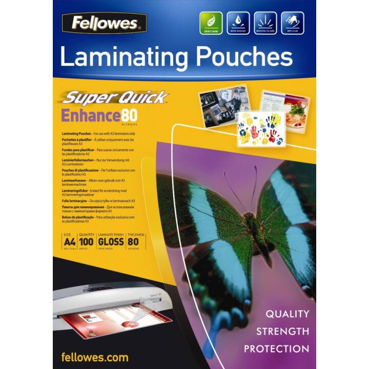 Super Quick" Laminierfolien