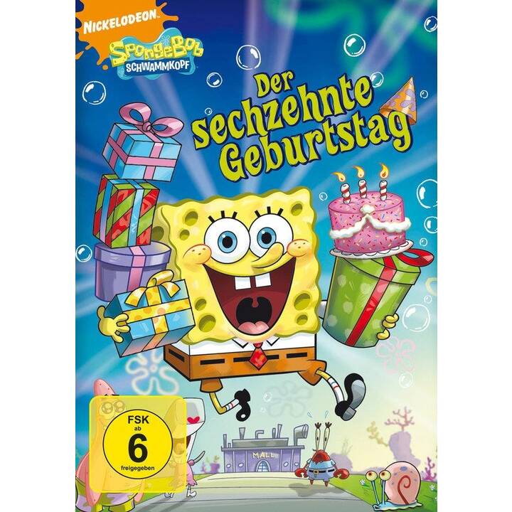 Spongebob Schwammkopf - Der sechzehnte Geburtstag (ES, PT, DE, NL, EN, FR)