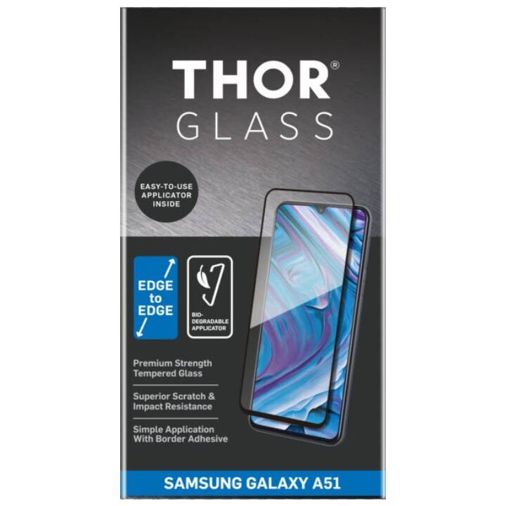 Displayschutzglas E2E DT Glass + Frame (Galaxy A51)