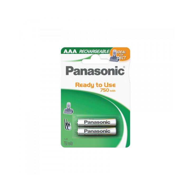 Ready to Use Batterie (Universell, AAA / Micro / LR03, 2 Stück)