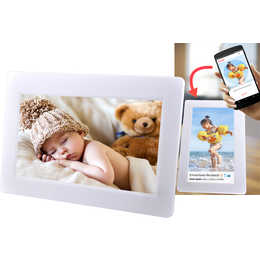DENVER Frameo Digitaler Interaktiver Bilderrahmen 10" white