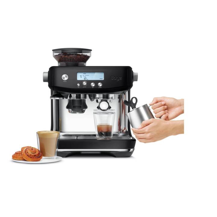 SAGE Barista Pro (Schwarz, 2 l, Espressomaschine / Siebträgermaschine) Interdiscount