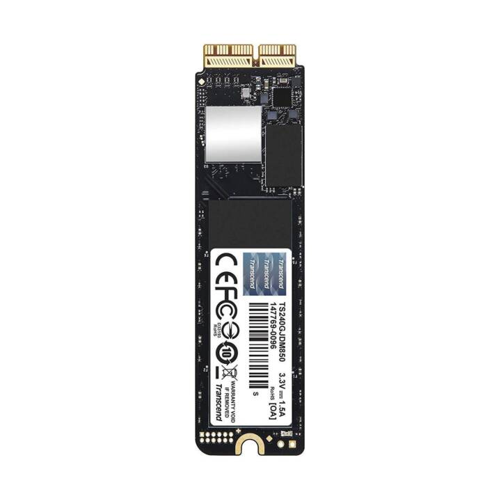 JetDrive 850 (PCI Express, 240 GB, Schwarz)