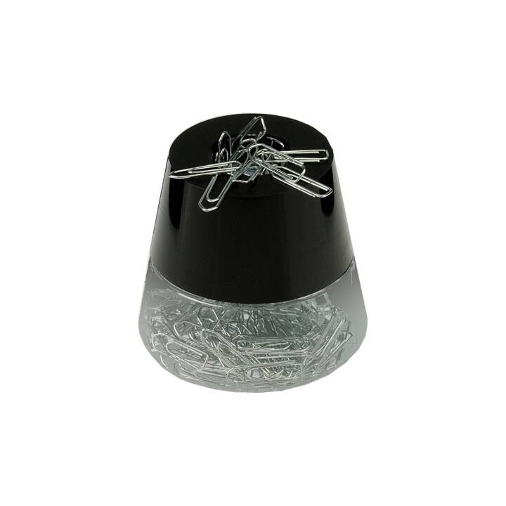 Büroklammern-Spender Clip Caddy schwarz